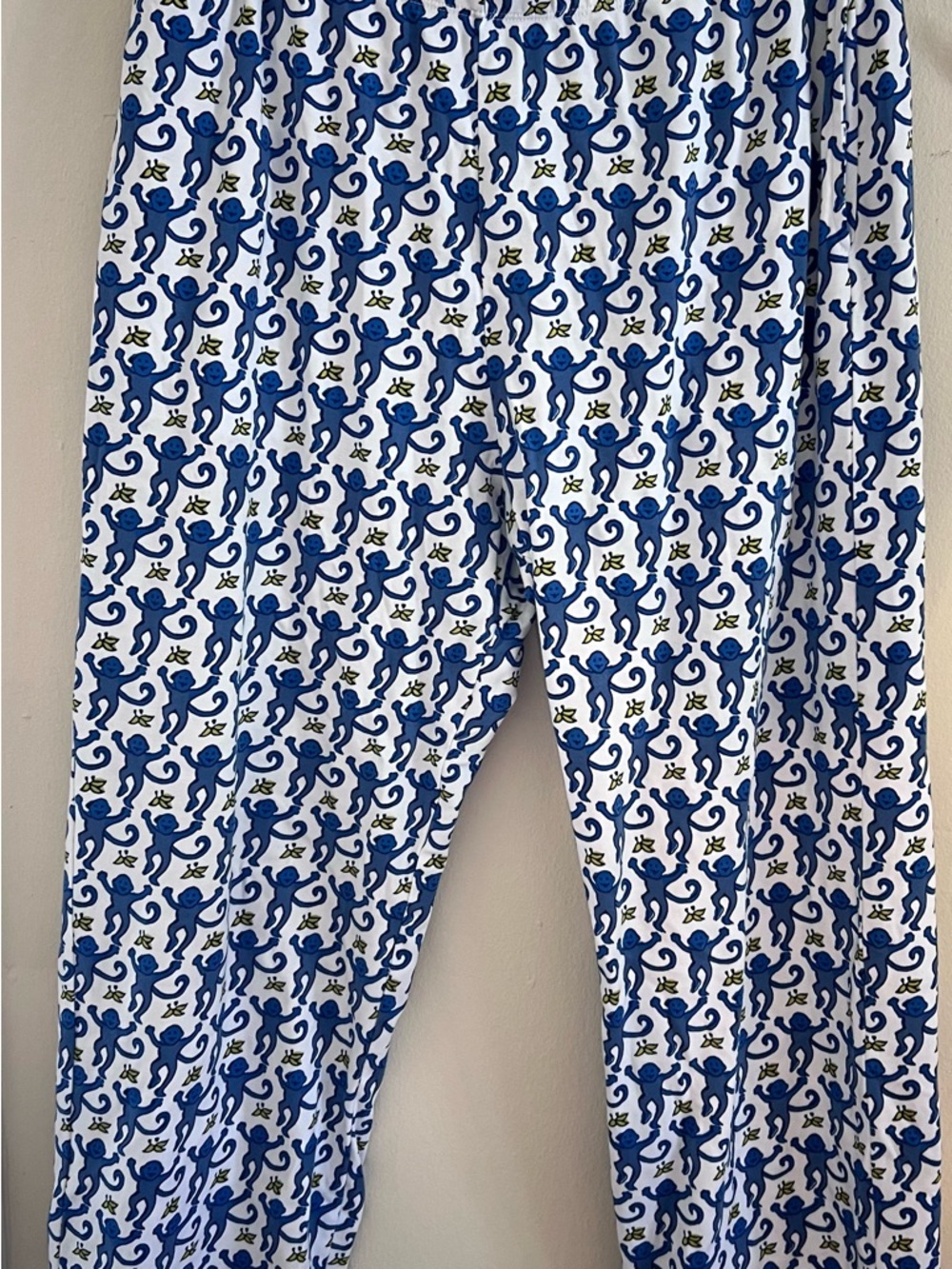 Roller Rabbit Blue Monkey Pajama Set - Picture 7 of 9